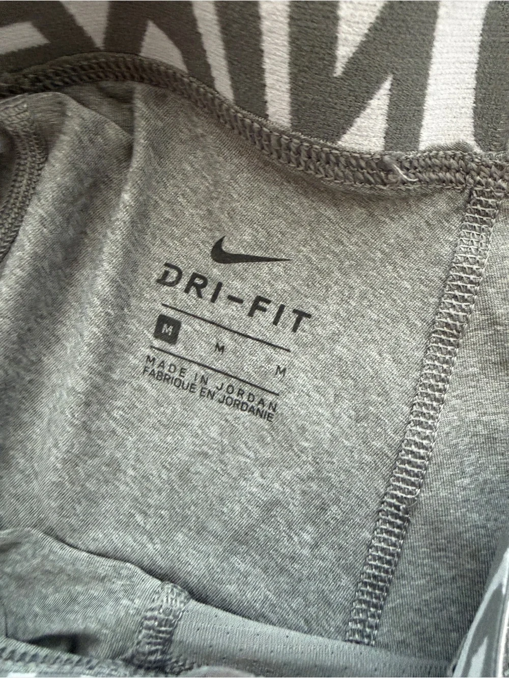 Nike Pro Boys Compression Gray Training Tights Size M
